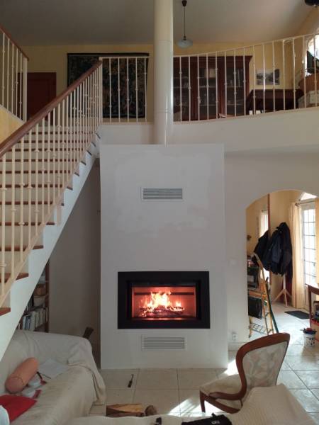 Foyer à bois ROCAL - modèle G 450 à Tournefeuille